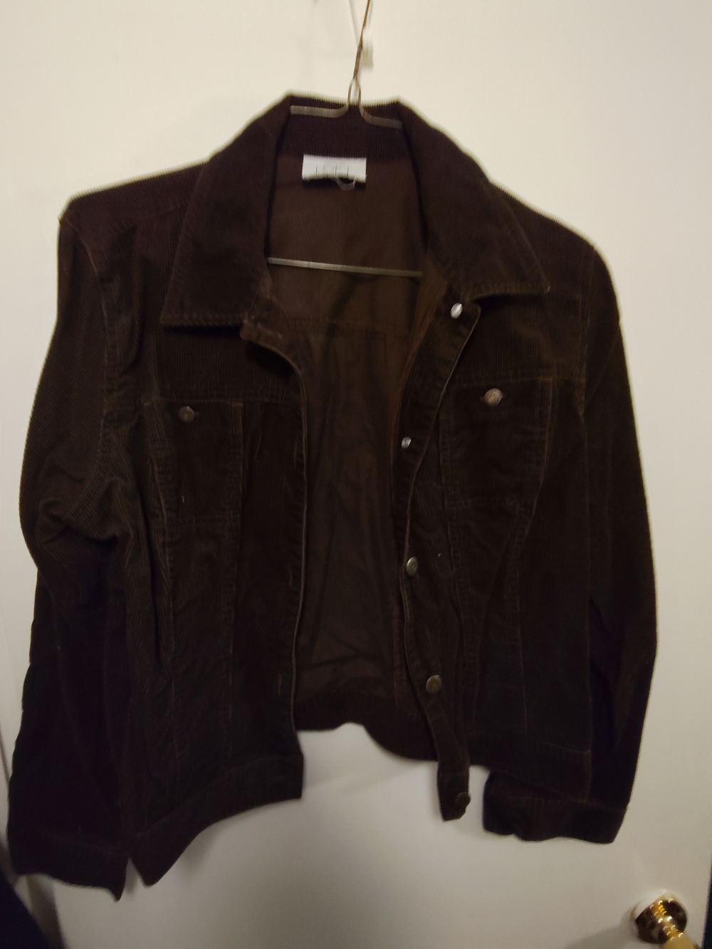 Loft Dark Brown Corduroy Jacket